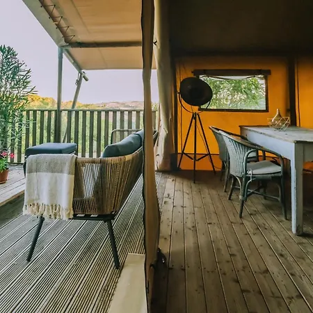 Agriturismo Angeli Sognanti - Safaritent Luxury tent Cossignano